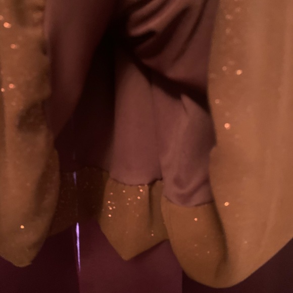 Brown evening dress - Picture 3 of 6